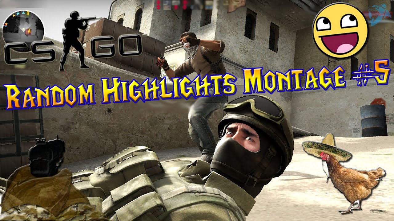 CS:GO - Funny Moments + Random Highlights Montage #5