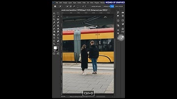 Train Speed Effect in Photoshop #shorts