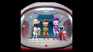 When Your Coffee Run Becomes an Epic Sci-Fi Adventure! 🏃‍♀️👽