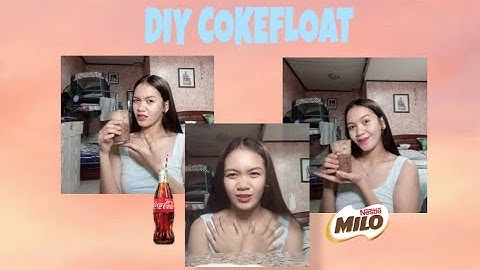 #DIYDRINK #Coke #Milo DIY DRINK COKE AND MILO