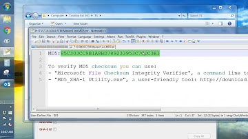 How to check ISO download with MD5 Checksum Utility