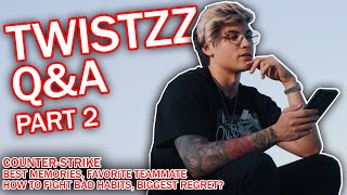 ❓ Twistzz Q&A Part 2 - CS - best memories, favorite teammate, biggest regret?