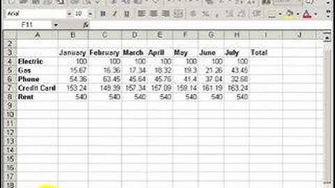 Excel training video renaming sheets