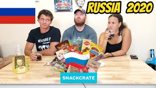 Snack Crate Unboxing Russia (Taste Test) July 2020