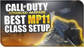 BEST "MP11 CLASS" SETUP - "MP11 GOLIATH" SMG CLASS SETUP! (COD AW Best SMG Class)