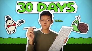 How I made a 2d game in 30 days (almost...)