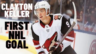 NHL names Coyotes' Clayton Keller its Third Star of the Month for