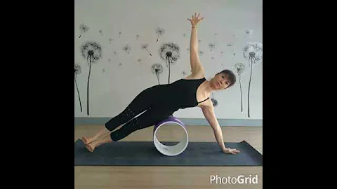 Practice ... Play with Yoga Light Wheel for lower back pain, sciatica, hnp problem