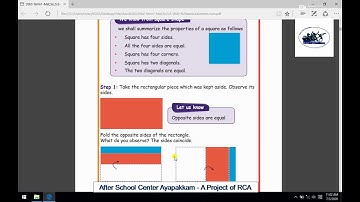 Rotary Club of Ambattur Class 3 Maths Geometry Part 2