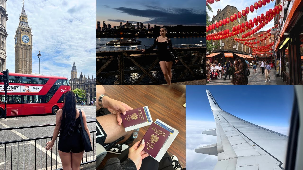 LECIMY DO LONDYNU 🇬🇧☎️✈️