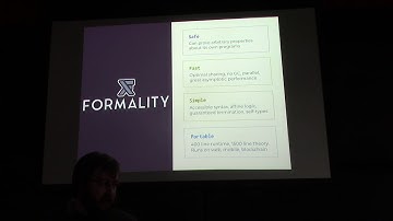 John Burnham: Formality: Towards an efficient proof language, Part 1
