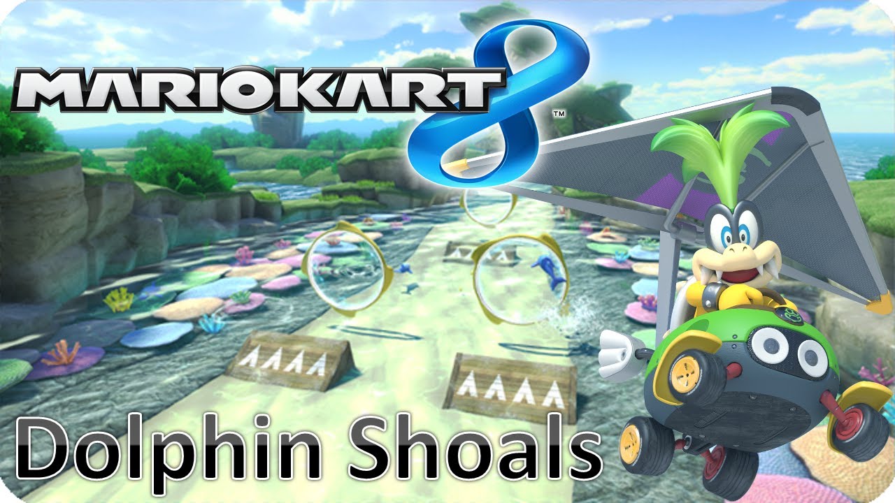 Mario Kart 8 - Time Trials: Dolphin Shoals
