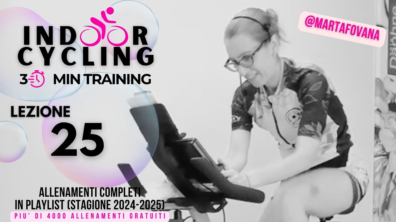 25 Indoor Cycling -  Piramidale Inverso  -   Flash Ride 🚀 - Una scarica di energia ⚡in poco tempo⌚!