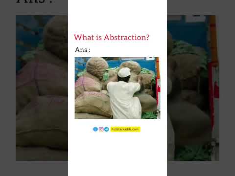 Video: Mis on abstraktsioon OOP?