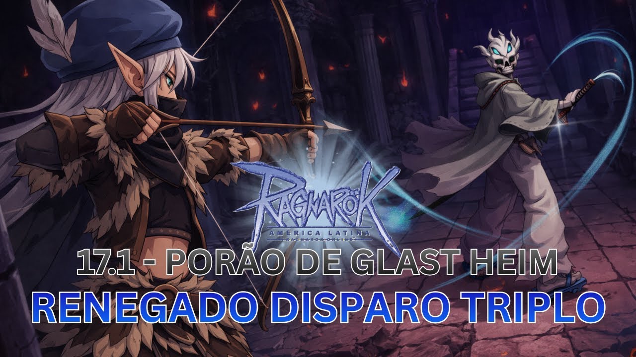 ROLA - RENEGADO de Disparo Triplo ENDGAME - Build ATUALIZADA no Porão de Glast Heim!