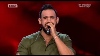 The Voice of Greece 4 - Blind Audition - SYGXORESE ME - Aris Farantos