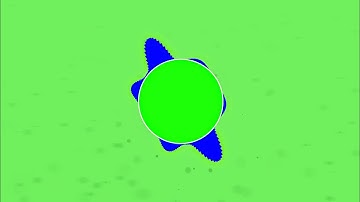 Audio Spectrum Visualizer Green Screen HD | #38