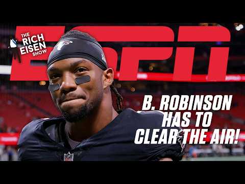 Bijan Robinson shares what he's IMPROVING ON with his Falcons teammates 🤝 | The Rich Eisen Show