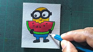 "Unlock Your Artistic Skills: Step-by-Step Guide to Draw an Adorable Minion!"