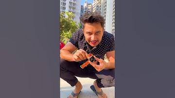 Dosto के साथ watch Ultra का popat बना दिया 🤣😂 #shorts  #techmaster
