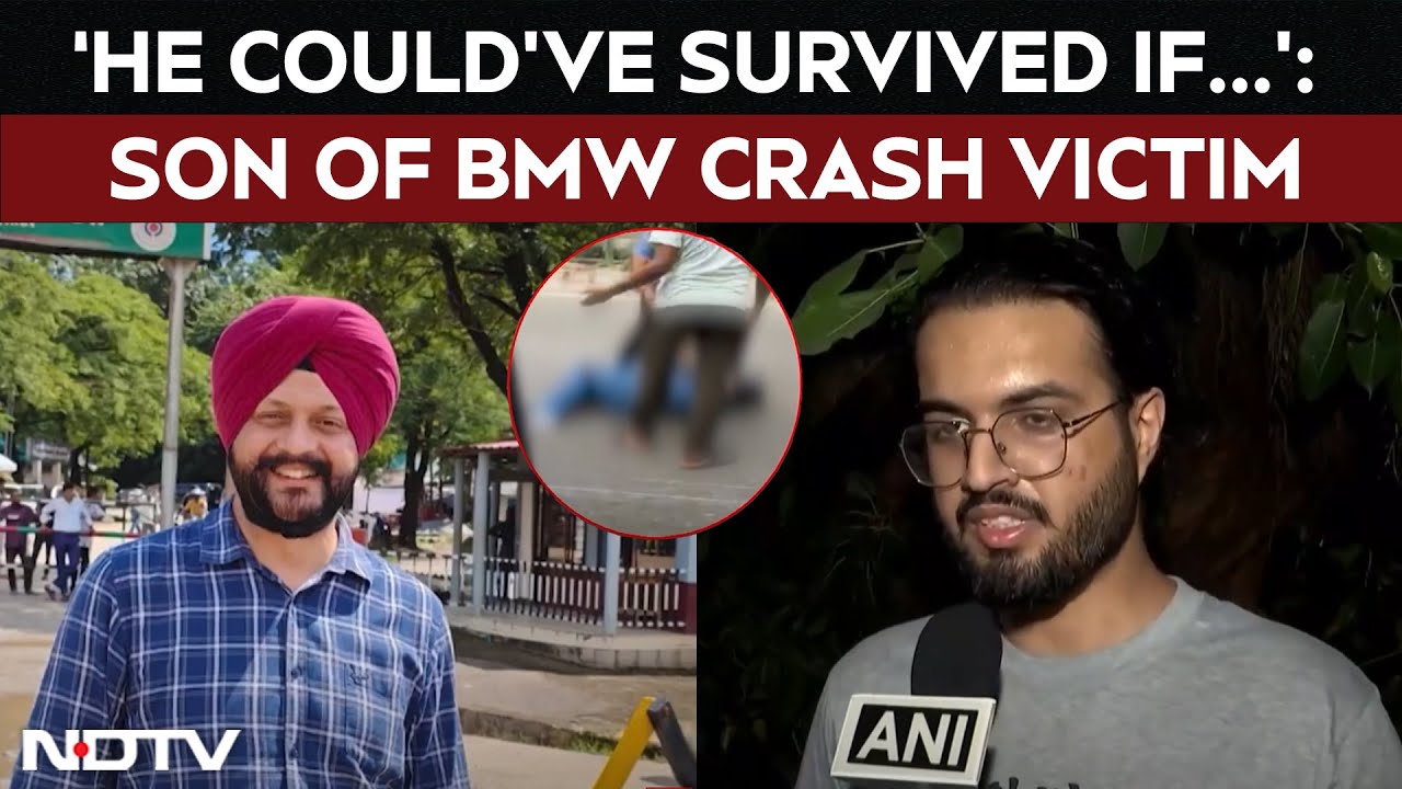Delhi BMW Crash | BMW Crash Victim's Son Asks Why His Father Was Taken To Distant Hospital