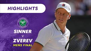 Jannik Sinner v Alexander Zverev (Men's Final) | 2026 Wimbledon Highlights