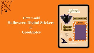 Halloween Sticker Sheets ✨ Digital Planning Tutorials screenshot 1