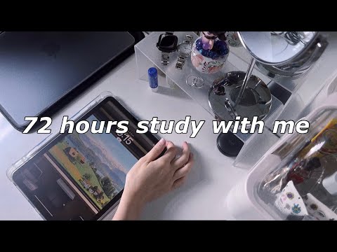 72 HOURS study vlog 🔥| most productive days, study tips, tried cooking
