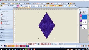 19.08 Master BERNINA Embroidery Software 8—Creating a Cut File for a Cutting Machine