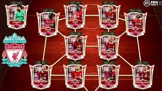 LIVERPOOL 2019 UCL WINNERS SQUAD BUILDER | ALL UPGRADED 100+ | FIFA MOBILE 21