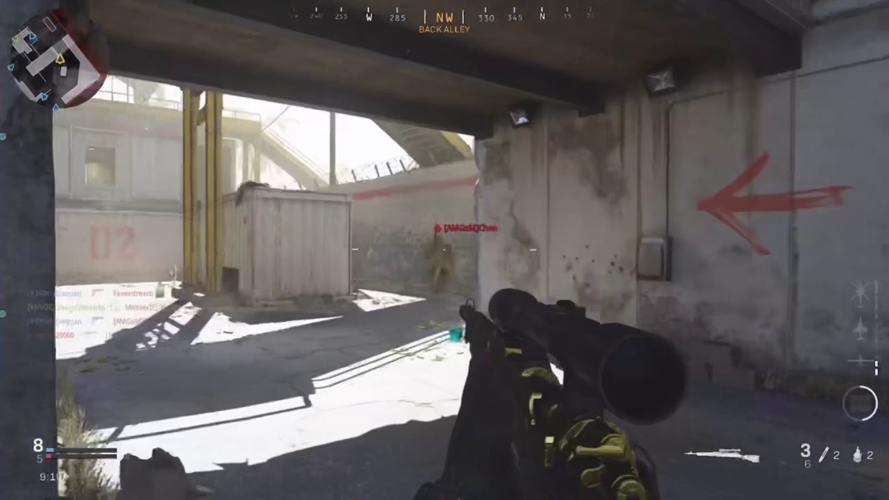 Call of duty Modern Warfare Sniping Montage - YouTube