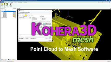 Mesh Point Clouds with Kohera3D Mesh