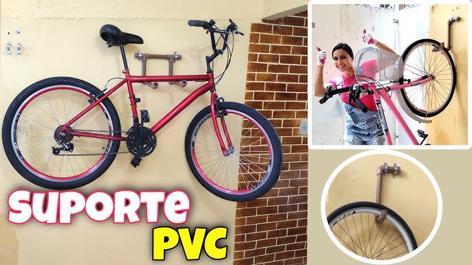 DIY Colgador para bicicleta en madera / bicycle wood support 
