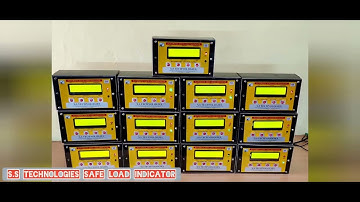 S.S TECHNOLOGIES MANUFACTURERS#safeloadindicator#cranes#sli#crawler#zoomlion#loadcell#frana