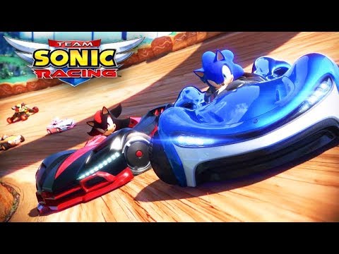 SONIC RACING - O INÍCIO DO JOGO com o SONIC!!! (Gameplay) 