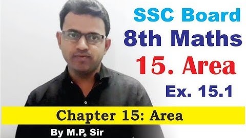 8th Maths Ex.15.1 | Chapter 15 Area | Area of Parallelogram | Mahesh Prajapati