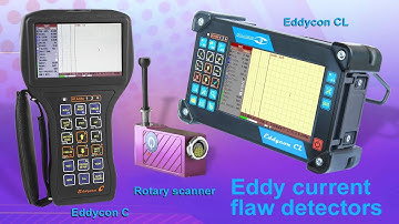 Portable Eddy Current Flaw Detectors Eddycon C & CL
