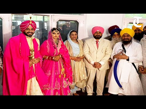 Mohali: VIPs attend wedding ceremony of Punjab CM Charanjit Singh Channi’s son Navjit Singh