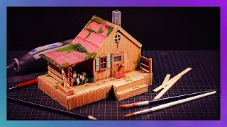 MANY sticks make TINY house! (Stardew Valley DIY)