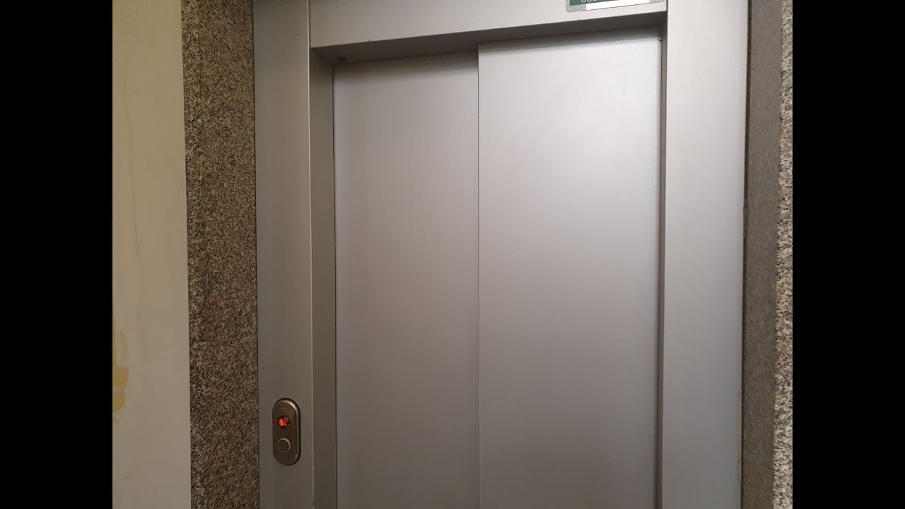 2 2004 Kone Monospace 500 MRL Traction Elevators@Artemis Building B & A, Fiumicino, Italy