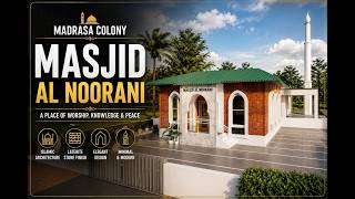 Masjid Al Noorani| Modern Mosque Design in Laterite Stone | Architectural Visualization Masjid Al Noorani| Modern Mosque Design in Laterite Stone | Architectural Visualization