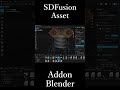 Blenderのアドオン「SDFusion」の紹介動画です。概要欄にURLがあります。#blender #addon #sdfussion