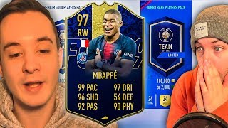 OMFG I GOT TOTY MBAPPE, HE'S IN MY TEAM!!! - FIFA 19 ULTIMATE TEAM OF THE YEAR PACK OPENING