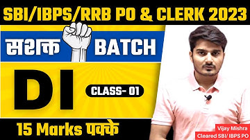 DI Class-01 | Data Interpretation Basic से सीखें | Bank Exams 2024 | Quant by Vijay Mishra