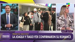 🔥 La Joaqui y Tiago PZK confirmaron su relación en #Desayuno: 'FELIZMENTE CASADOS'