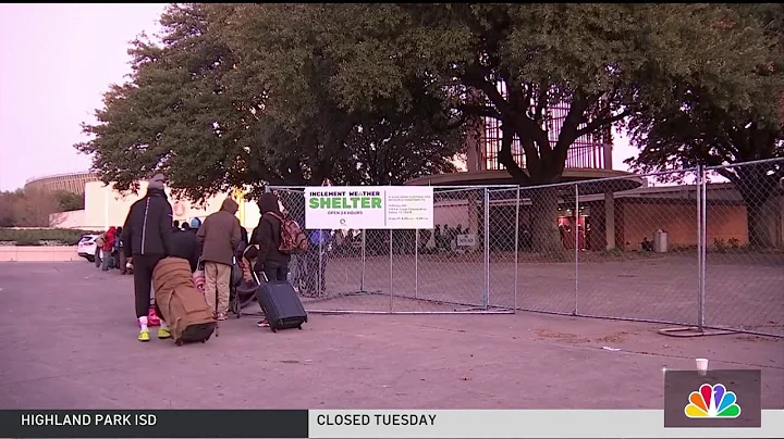 Shelters filling up as brutal, bitter cold continues in North Texas