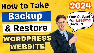 Hoe maak je een back-up van je WordPress-website? | Complete tutorial voor het maken en herstelle...
