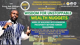 PROSPERING BEYOND HUMAN REASONING || EVANG. AMB. WELLINGTON OWUSU TABIRI