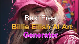 How To Generate Billie Eilish Ai Art for FREE?