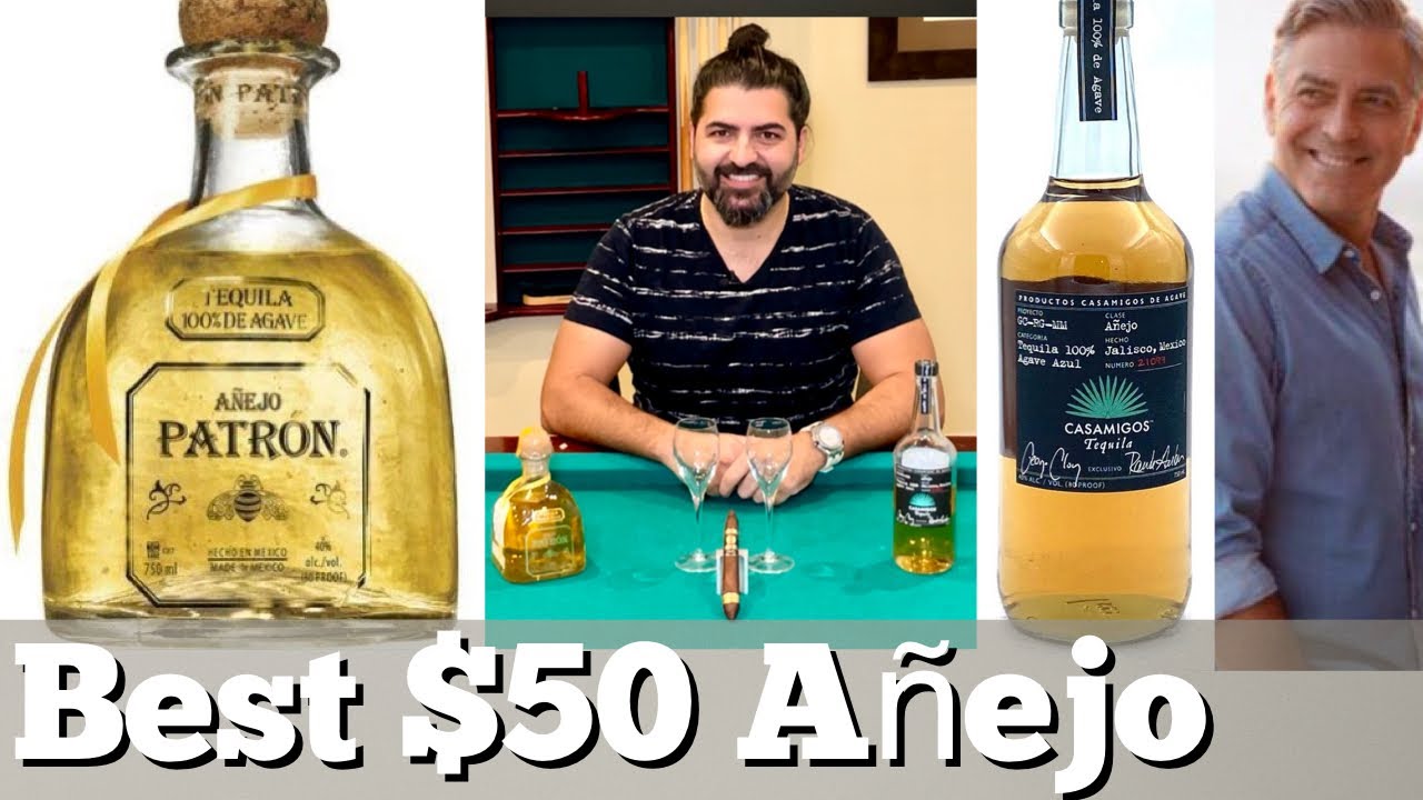 Casamigos Añejo VS Patron Añejo Tequila Tasting Clooney) Bonus